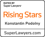 Rated by Super Lawyers Rising Stars | Konstantin Podolny | SuperLawyers.com