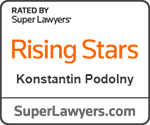 Rated by Super Lawyers Rising Stars | Konstantin Podolny | SuperLawyers.com